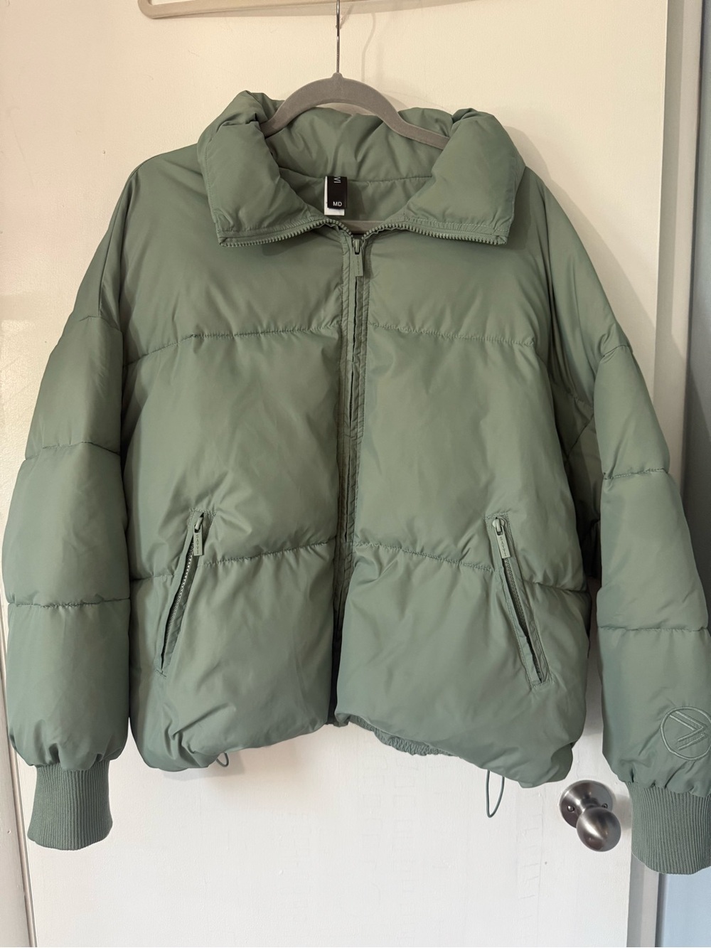 Savvi Women's Cropped The Court Puffer Jacket